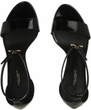 Dolce&Gabbana Sandalen Sandals Leather in zwart