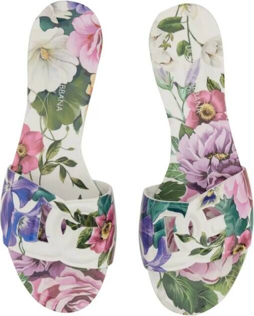 Dolce&Gabbana Sandalen Slide Sandal in meerkleurig