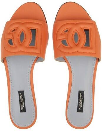 Dolce & Gabbana Slippers met logo Oranje Dames - Foto 9