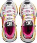 Dolce & Gabbana Womens Air Master Sneaker Roze Geel Multicolor Dames - Thumbnail 8