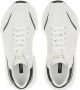 Dolce & Gabbana Chique Zwarte en Witte Leren Sneakers White Dames - Thumbnail 8