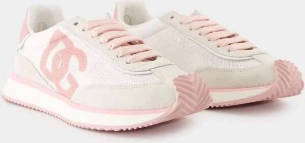 Dolce&Gabbana Sneakers Low Air Fastening Dg Logo On The Side in beige