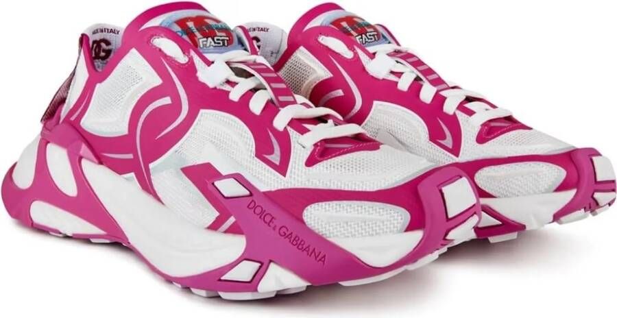 Dolce&Gabbana Low-Top Sneakers Low Dragon Sneakers in wit