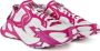 Dolce & Gabbana Fuchsia Sneakers met Contrasterende Details Roze Dames - Thumbnail 14