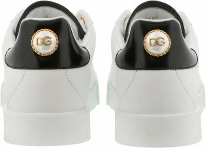 Dolce&Gabbana Sneakers White Leather Sneakers in wit