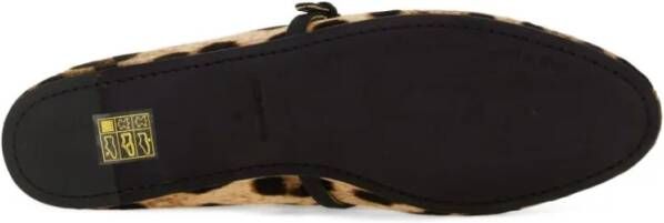 Dolce&Gabbana Velvet Ballerina in luipaardprint