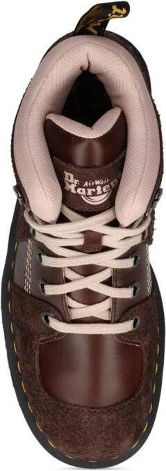 Dr. Martens Boots Zuma Wooly Bully Hiker Boots in bruin