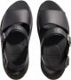Dr. Martens Zwarte leren sandalen met Quad-zool Black Dames - Thumbnail 11