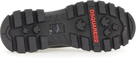 Dsquared2 Boots Leather Boots in zwart
