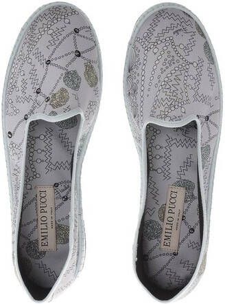 EMILIO PUCCI Espadrilles Ballerina Shoes Conchiglie Baby in blauw