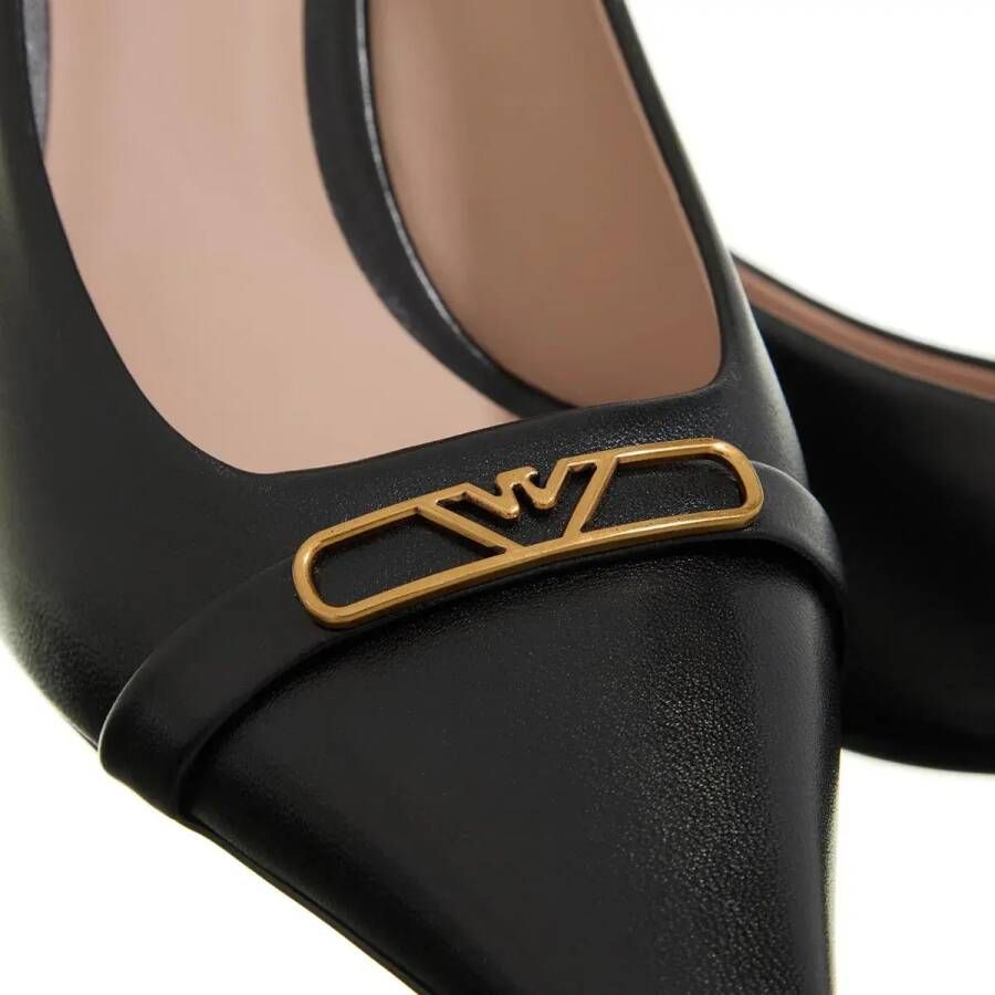 Emporio Armani Hera Ballet Flat in zwart