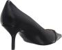 Emporio Armani Hoge hakken Decollete Nappa in zwart - Thumbnail 2