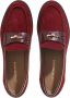 Emporio Armani Loafers & ballerina schoenen Loafer in rood - Thumbnail 2