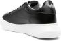 Emporio Armani Low-Top Sneakers Casual Black Leather Sneakers in zwart - Thumbnail 2