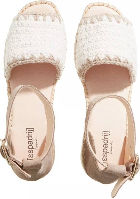 Espadrij l originale Sandalen Sandale Crochet High in beige