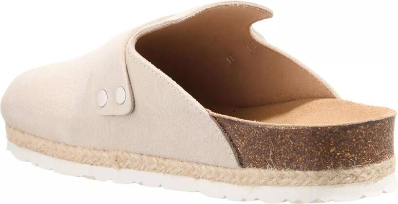 Espadrij l originale Slippers & Mules Cloq Velour Boucle in beige