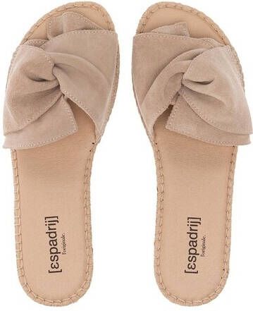 Espadrij l originale Slippers Plage Boucle in beige