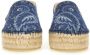 ETRO Denim Espadrilles in blauw - Thumbnail 2