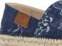 ETRO Denim Jacquard Espadrillas in blauw - Thumbnail 4