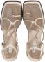 Eytys Patentleren Blokhak Sandalen Beige Dames - Thumbnail 10