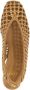 Fendi Hoge hakken Hand-Woven Leather Slingback With Metal Logo in bruin - Thumbnail 2