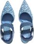 Fendi Elegante Decollete Schoenen voor Vrouwen Blue Dames - Thumbnail 16