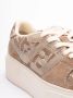 Fendi Low-Top Sneakers `Ff Match` Denim Sneakers in beige - Thumbnail 3