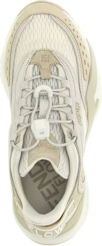 Fendi Low-Top Sneakers ' Flow' Sneakers in wit