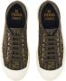 Fendi Low-Top Sneakers Low-Top Sneakers With Monogram Pattern And Gold-To in bruin - Thumbnail 3
