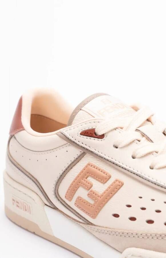 Fendi Low-Top Sneakers `Match Mix` Sneakers in beige