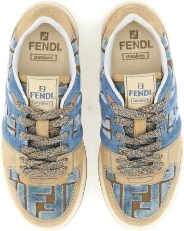 Fendi Low-Top Sneakers "Match" Sneaker in meerkleurig