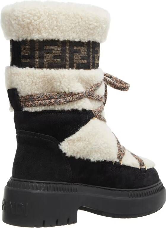 Fendi Low-Top Sneakers Ski Boot in beige