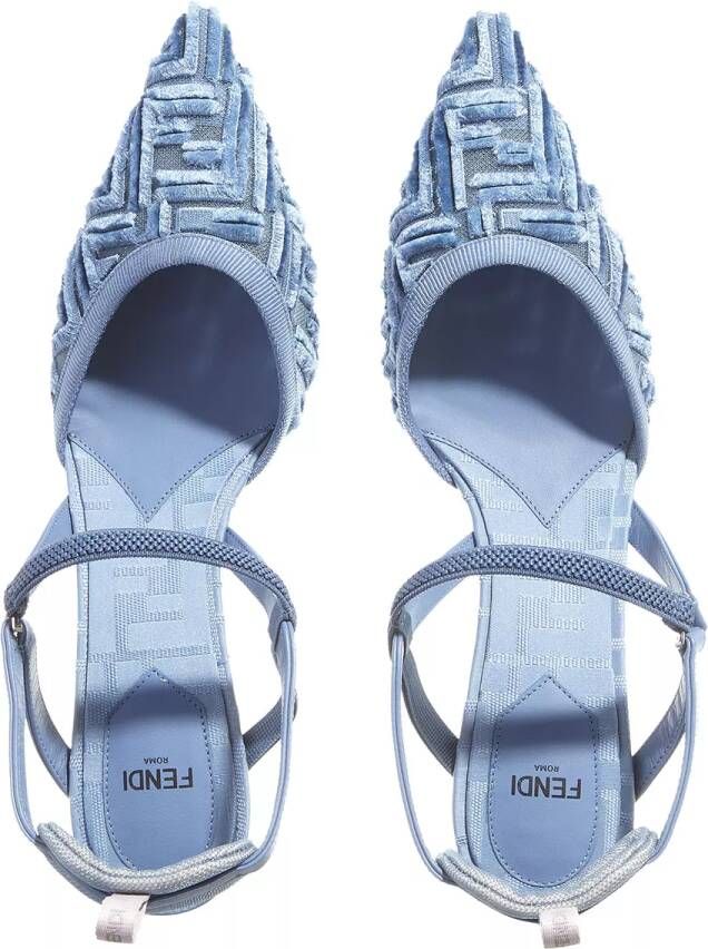 Fendi Sandalen Colibiri Lite Heel in blauw