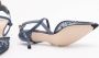 Fendi Sandalen `Colibrì Bandana` Embroidery Pumps in blauw - Thumbnail 2