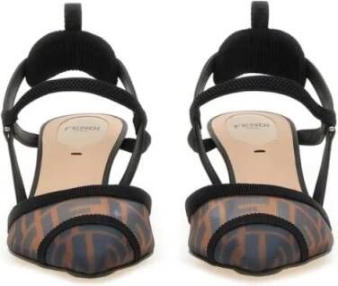 Fendi Sandalen "Hummingbird Lite" Slingback in zwart