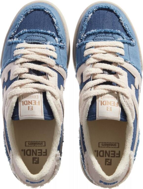 Fendi Sneakers Low-Top Denim Sneaker in blauw