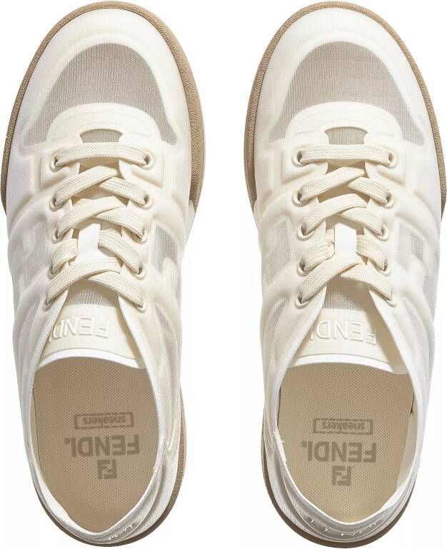 Fendi Sneakers Match Sneakers in crème