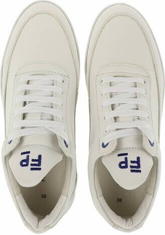 Filling Pieces Sneakers Low Top Plain in wit