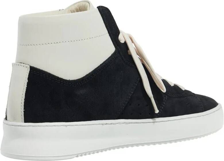 Filling Pieces Sneakers Mid Court Suede in zwart