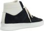 Filling Pieces Zwarte Suède Mid Court Schoenen Black Dames - Thumbnail 6