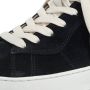 Filling Pieces Zwarte Suède Mid Court Schoenen Black Dames - Thumbnail 7