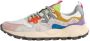 Flower Mountain Low-Top Sneakers Multicolored Suede And Technical Fabric Sneakers in meerkleurig - Thumbnail 3