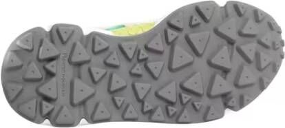 Flower Mountain Low-Top Sneakers Multicolored Suede And Technical Fabric Sneakers in meerkleurig