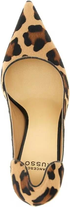FRANCESCO RUSSO Hoge hakken 'R1p961' Pumps in bruin