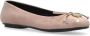 Furla Beige Leather Ballerina Flats in bruin - Thumbnail 8