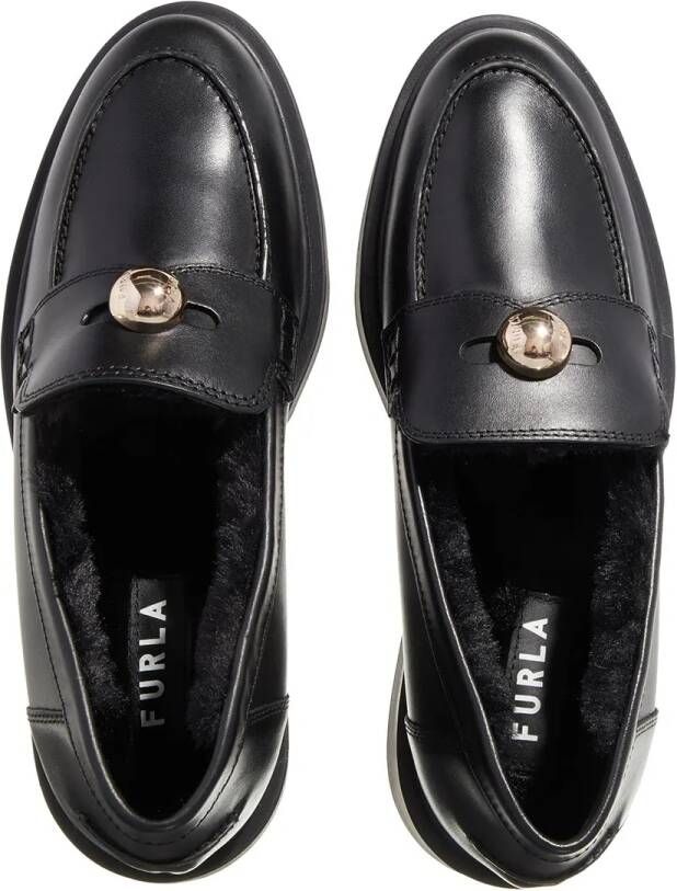 Furla Loafers Sfera Loafer T.25 in zwart