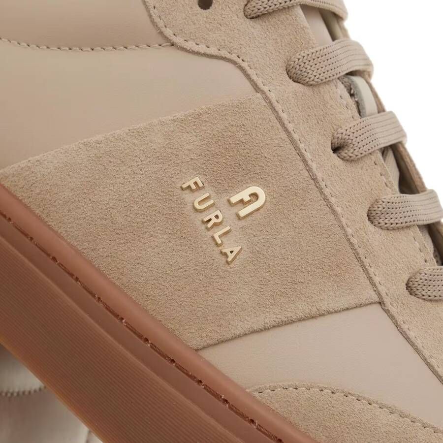 Furla Low-Top Sneakers Enjoy Lace-Up Sneaker T.20 in beige
