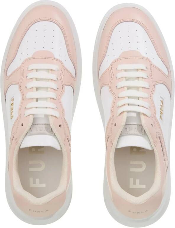 Furla Low-Top Sneakers sport Lace-Up Sneaker T.3 in poeder roze