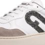 Furla Low-Top Sneakers Vitello Soft Bicolor+Tessuto Spalmato+Cr in grijs - Thumbnail 2