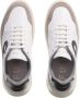 Furla Low-Top Sneakers Vitello Soft Bicolor+Tessuto Spalmato+Cr in grijs - Thumbnail 3